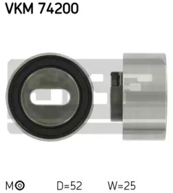 VKM74200 SKF Ролик модуля натягувача ременя
